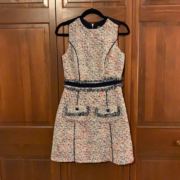 Multi Tweed Dress - Picture 1 of 5